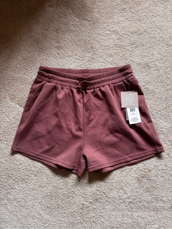 BodyGo Pants - BodyGo Pull-On Drawstring Shorts - Mauve